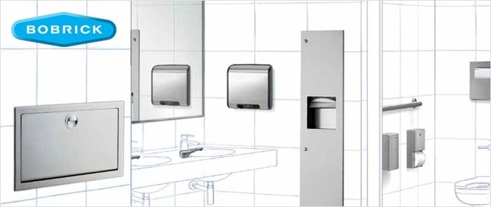 Bobrick bath accessories